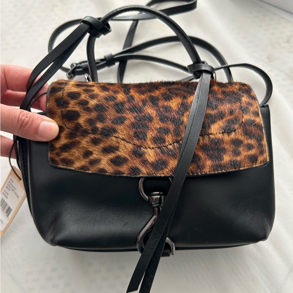 Rebecca Minkoff leopard leather crossbody - Picture 4 of 12